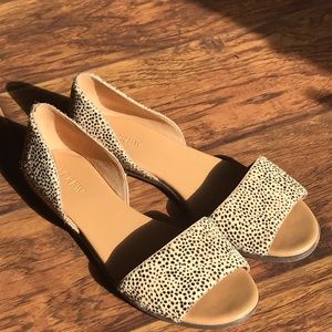 J. Crew Cheetah flats